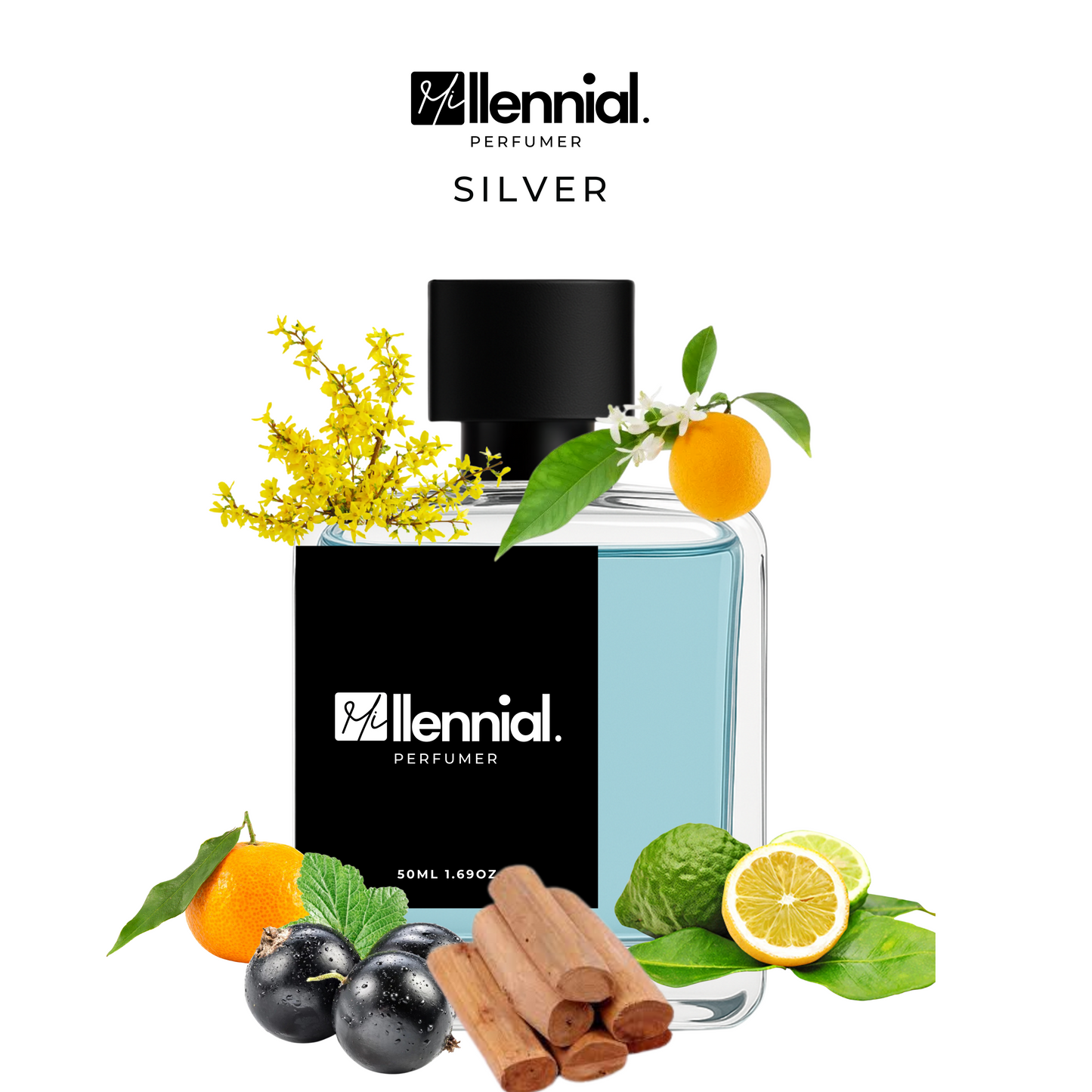 Millennial Perfumer™ – Silver | Creeed Sillver Mounntain Water (Profile Match) | Fresh Citrus & Green Tea Fragrance