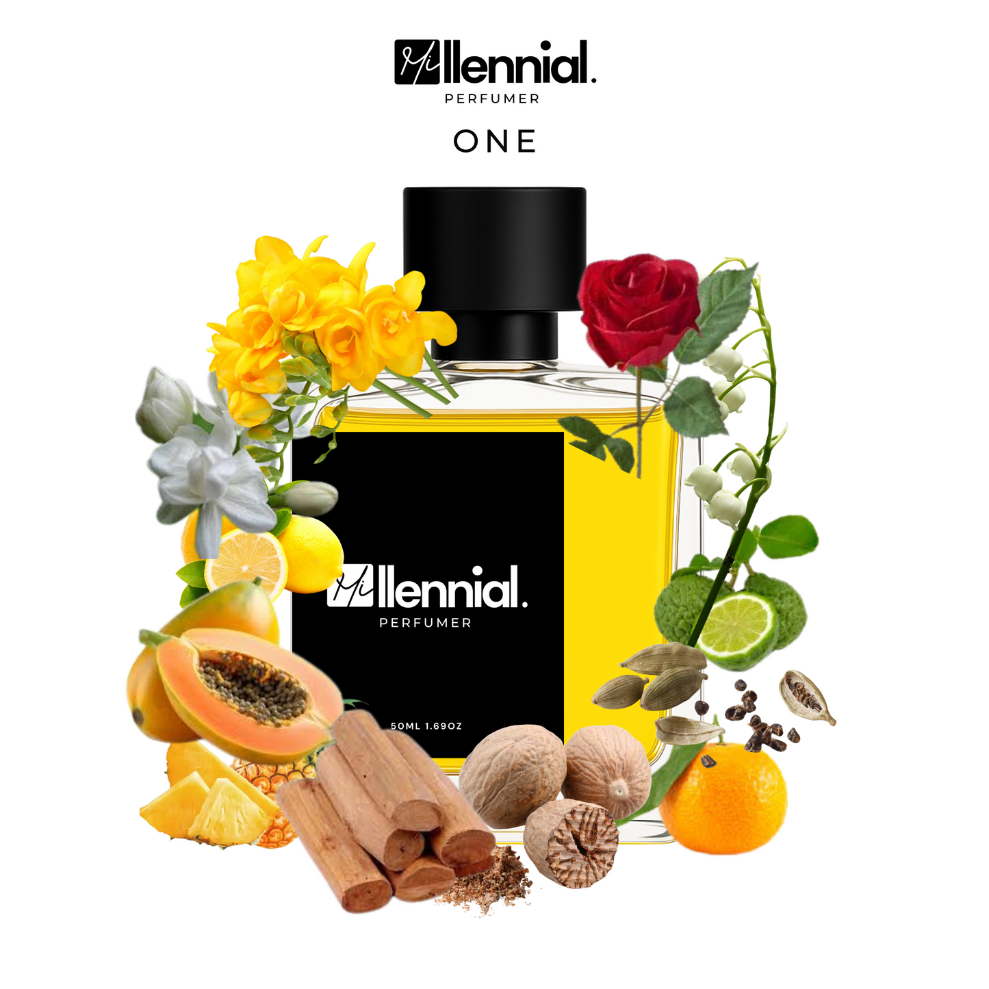 Millennial Perfumer™ – One | CKs One (Profile Match) | Unisex Fresh Citrus Aromatic Fragrance