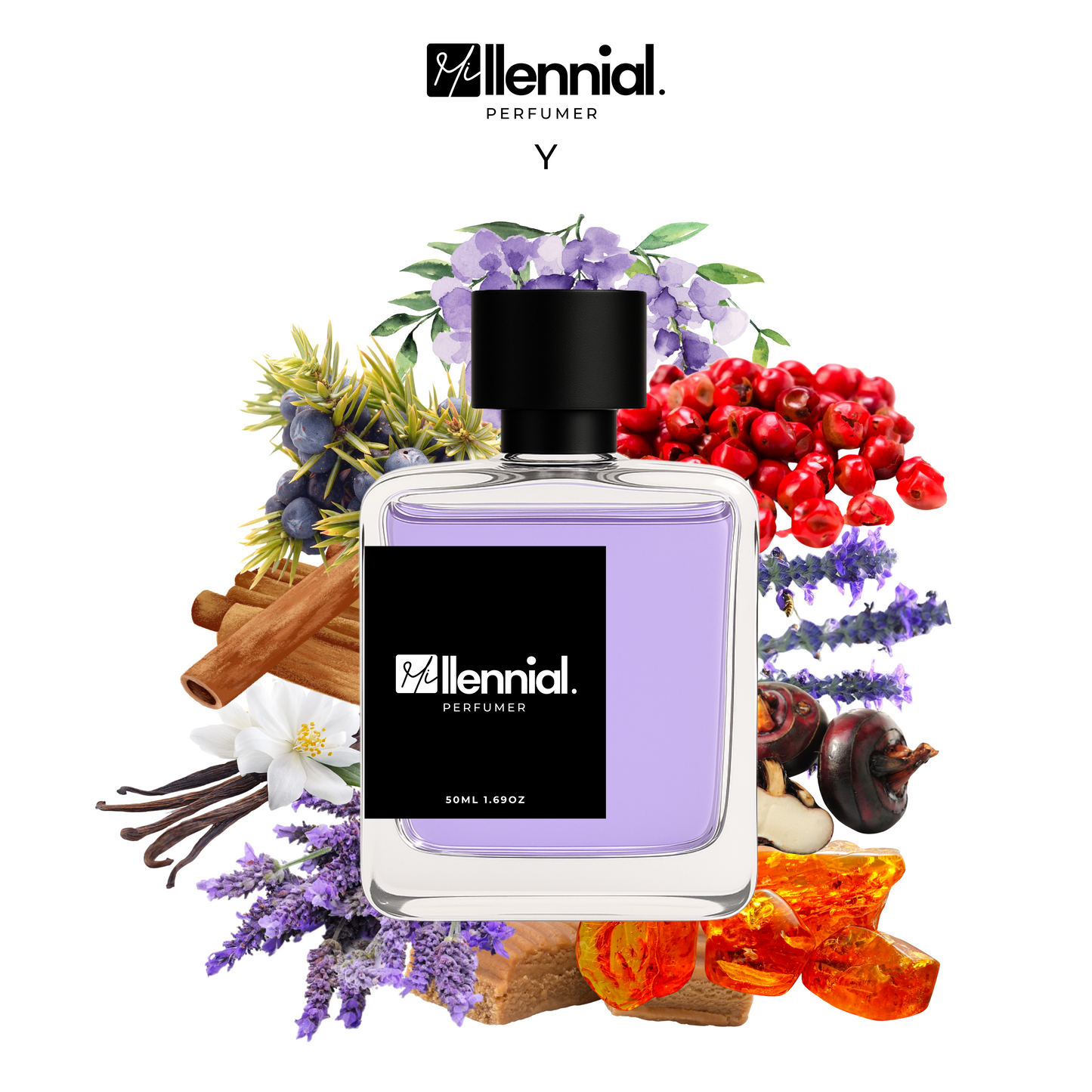 Millennial Perfumer™ – Y | Inspired by YSLs Y (Profile Matches) | Fresh, Aromatic & Confident – Apple, Sage & Tonka Power