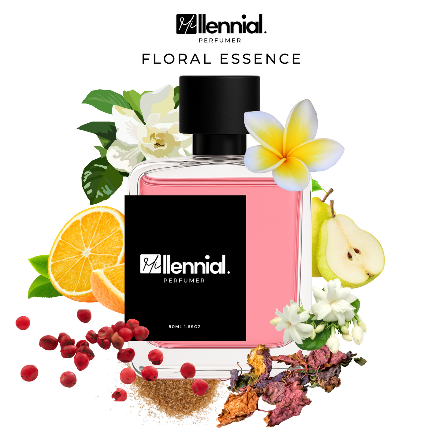Millennial Perfumer™ - Floral Essence | Gucc - Flora (profile matches) | Delicate Floral Fragrance