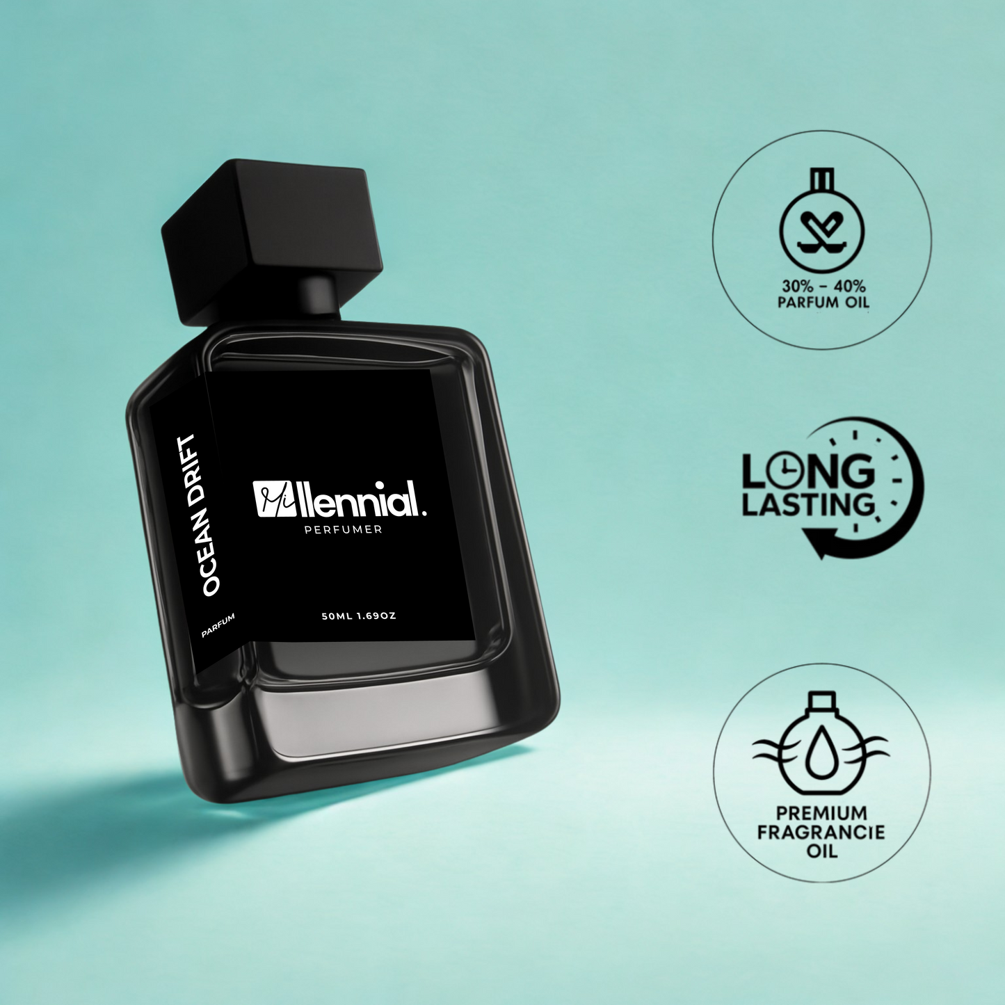 Millennial Perfumer™ - Ocean Drift | DavidOff CoolWater (profile matches) | Fresh Marine Fragrance for Men