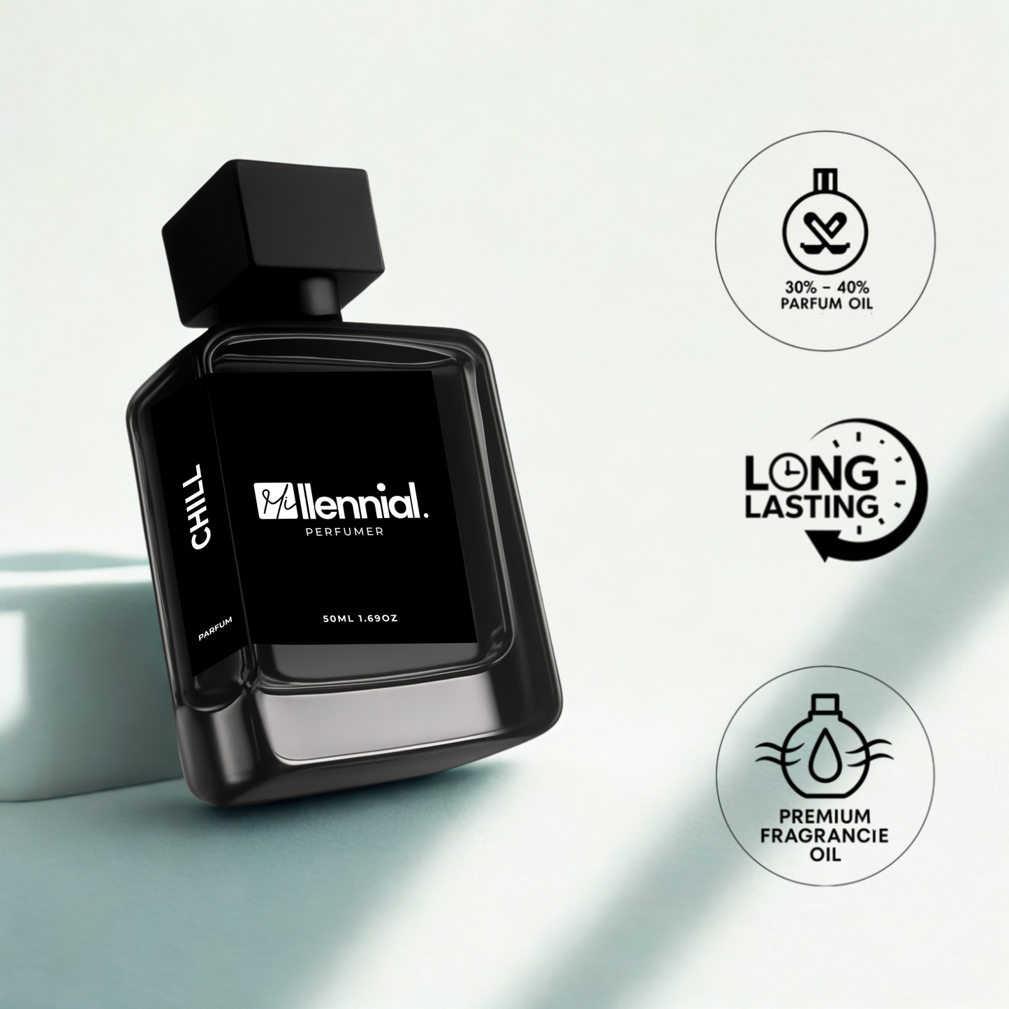 Millennial Perfumer™ – Chill | Louiee Vittons Paccific Chill (Profile Matches) | Refreshing, Citrusy & Aromatic Fragrance with Mint, Fig & Blackcurrant