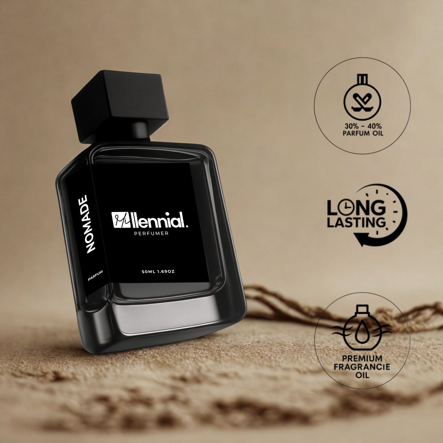 Millennial Perfumer™ – Nomade | Louiee Vittton Ombri Nomade (Profile Match) | Deep Resinous, Smoky & Woody Fragrance