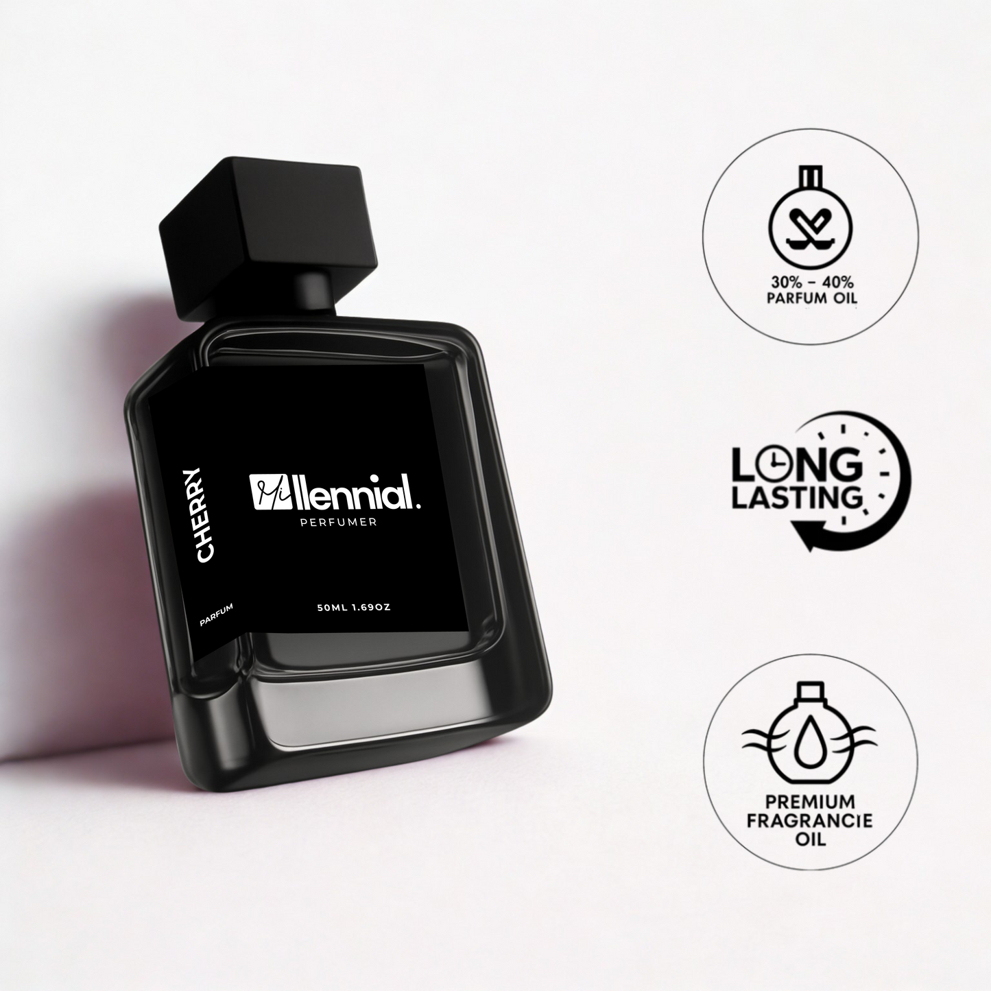 Millennial Perfumer™ – Cherry | TFs Lost Cherry (Profile Match) | Fruity Gourmand Woody Fragrance for Men & Women | Rich & Long-Lasting Scent, 50ml