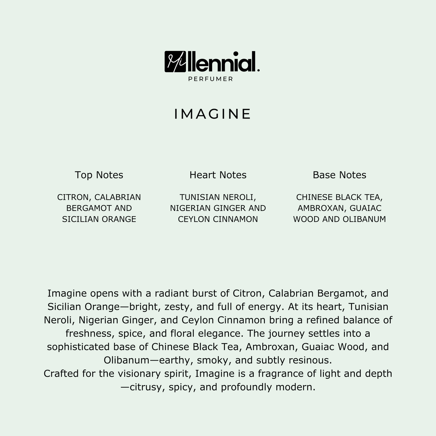 Millennial Perfumer™ - Imagine | LV Imagination (profile matches) | The Essence of Creativity