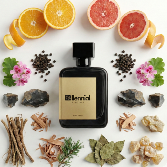 Millennial Perfumer™ – Terra Noir | Terre de Heermes (Profile Match) | Woody Earthy Fragrance for Men