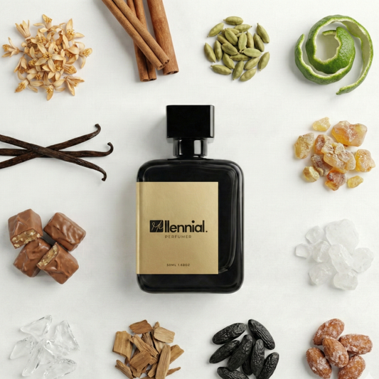 Millennial Perfumer™ – Arcade | PDM's Allthaair (Profile Match) | Luxurious Amber Vanilla Fragrance for Men | Warm, Sensual & Long-Lasting Scent, 50ml