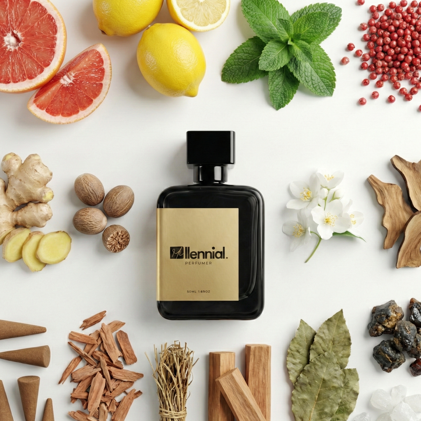 Millennial Perfumer™ – Instinct | Channel Bleu de Channel Type (Profile Match) | Woody Aromatic | Refined Masculine Signature
