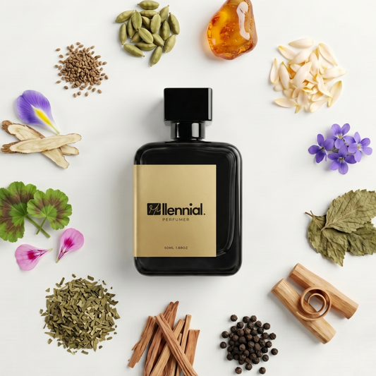 Millennial Perfumer™ – Pride Men | Pradaa L’Homme Type (Profile Match) | Powdery Woody Fragrance for Men | Timeless & Elegant Scent, 50ml
