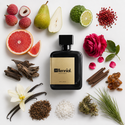 Millennial Perfumer™ – Delina Ex. | PDM's Delina Exclusif Type (Profile Match) | Extrait de Parfum | Fruity Floral Blend with Litchi, Turkish Rose, Oud, Vanilla & Amber | Long-Lasting Elegant & Sensual Feminine Fragrance, 50ml