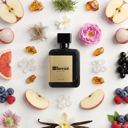 Millennial Perfumer™ – Eden Juicy Apple | Kayaali Eden Juicy Apple 01 Type (Profile Match) | Extrait de Parfum | Juicy Fruity Floral Blend with Red Apple, Litchi, Wild Berries, Vanilla & Musk | Long-Lasting Vibrant Feminine Fragrance, 50ml