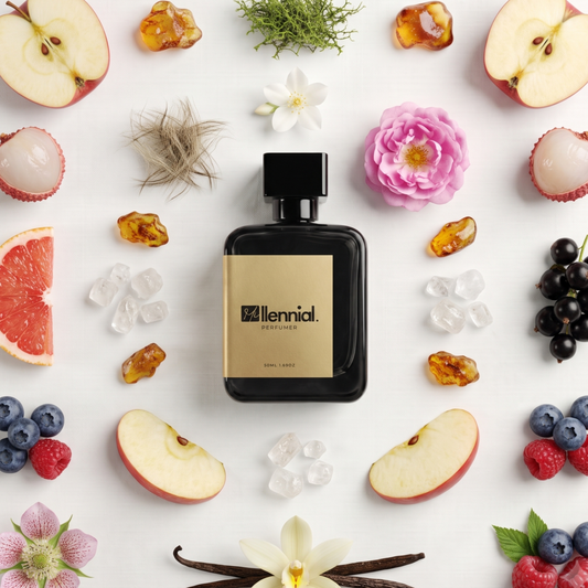 Millennial Perfumer™ – Eden Juicy Apple | Kayaali Eden Juicy Apple 01 Type (Profile Match) | Extrait de Parfum | Juicy Fruity Floral Blend with Red Apple, Litchi, Wild Berries, Vanilla & Musk | Long-Lasting Vibrant Feminine Fragrance, 50ml
