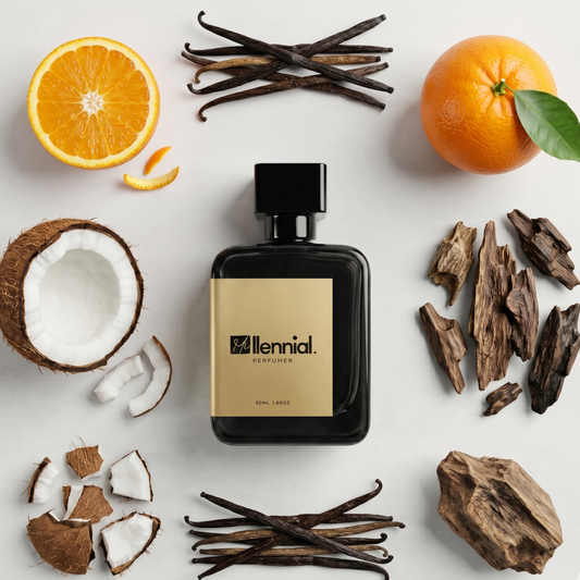 Millennial Perfumer™ – Orange Oudh | Fragrances Du Boiss Oud Orange Intense Type (Profile Match) | Extrait de Parfum | Fruity Oriental Blend with Coconut, Bourbon Vanilla, Oud & Musk | Long-Lasting Unisex Gourmand Woody Fragrance, 50ml