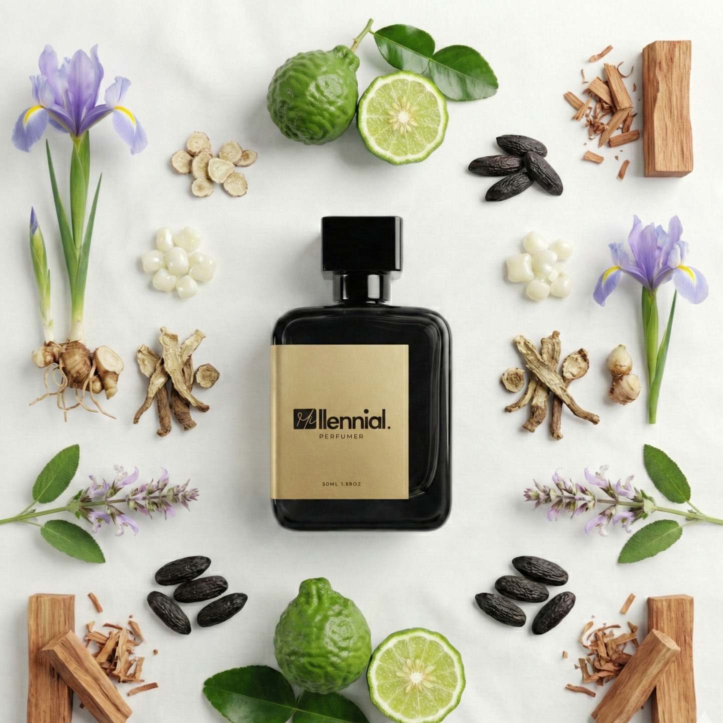 Millennial Perfumer™ – Code | Giorrgio Arrmani Black Code Type (Profile Match) | Warm Spicy & Sensual with Citrus Tonka Bean & Leather | Sophisticated Masculine Depth