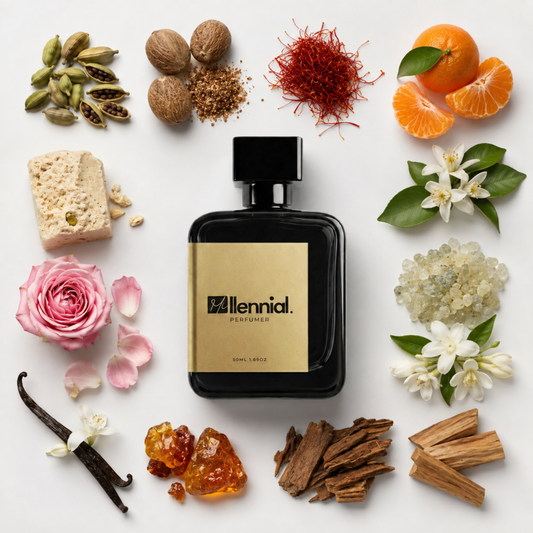 Millennial Perfumer™ – Noir Extreme | TFs Noir Extreme Type (Profile Match) | Extrait de Parfum | Spicy Gourmand Blend with Cardamom, Kulfi, Vanilla, Amber & Sandalwood | Long-Lasting Warm & Sensual Unisex Fragrance, 50ml