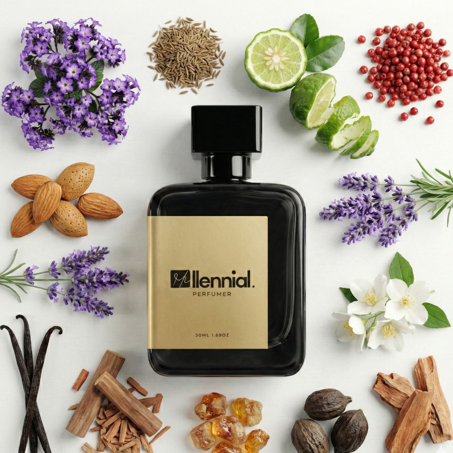 Millennial Perfumer™ – Pegasus | PDM Pegasus Type (Profile Match) | Warm Powdery & Aromatic with Heliotrope Vanilla & Almond | Elegant Masculine Warmth