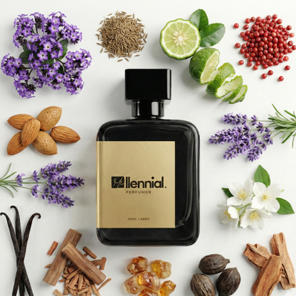 Millennial Perfumer™ – Pegasus | PDM Pegasus Type (Profile Match) | Warm Powdery & Aromatic with Heliotrope Vanilla & Almond | Elegant Masculine Warmth