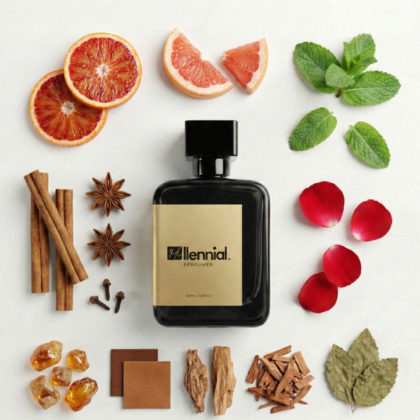 Millennial Perfumer™ – Millionaire | Pacco Robanne 1 Million Parfum Type (Profile Match) | Bold Warm Leather-Amber | Luxury Fragrance for Men