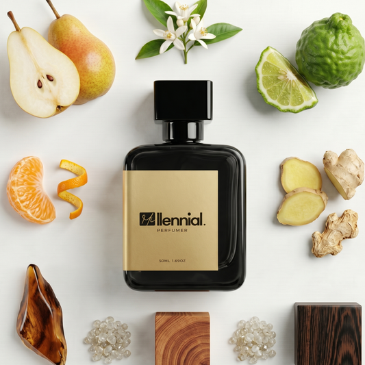 Millennial Perfumer™ – Talisman Blue | Blue Talisman Type (Profile Match) | Extrait de Parfum | Fresh Fruity Citrus, Musky Woods & Ambrofixx | Modern Radiant Signature