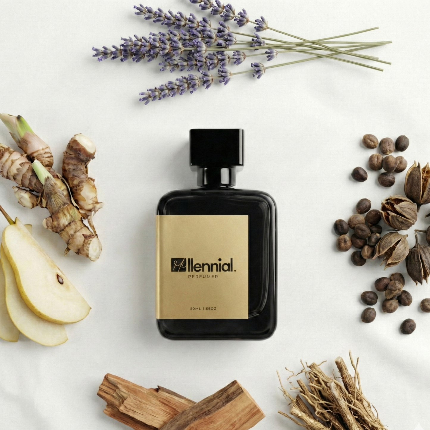 Millennial Perfumer™ – Intense Men | Diur Homme Inteense (Profile Match) | Elegant Woody Floral Musk Fragrance for Men | Sophisticated, Warm & Long-Lasting Scent, 50ml