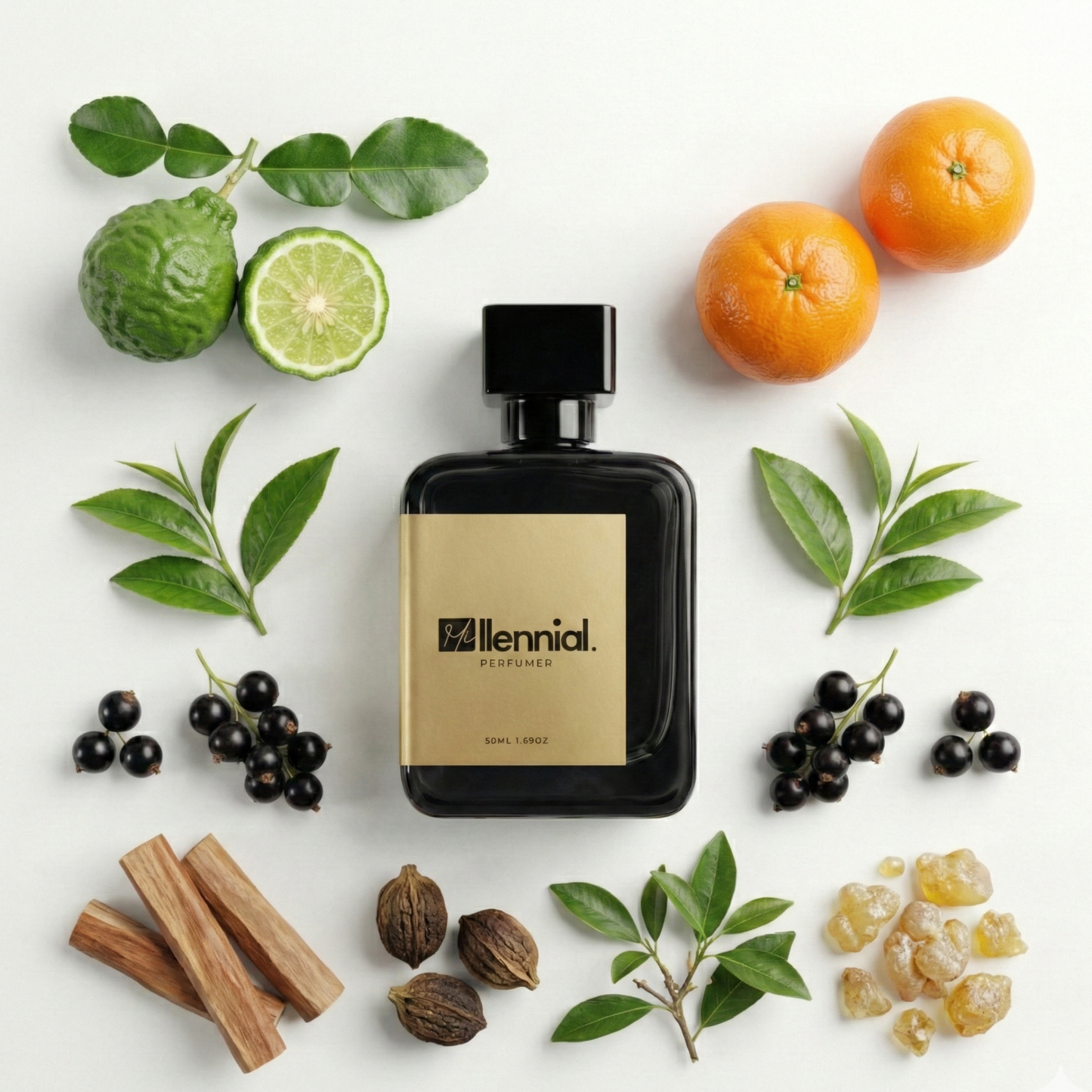 Millennial Perfumer™ – Silver | Creeed Silver Mountain Water Type (Profile Match) | Fresh Citrus & Green Tea | Crisp Alpine Luxury