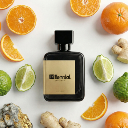 Millennial Perfumer™ – Midday Swim | Louiee Vitton Afternoon Swim Type (Profile Match) | Radiant Citrus & Ocean Fresh | Modern Luxury Expression