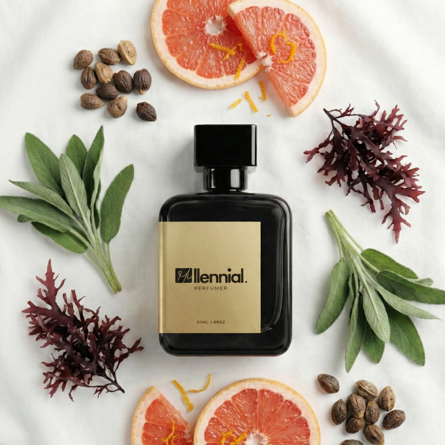 Millennial Perfumer™ – Sage | Jo Maalone Wood Sage & Sea Salt Type (Profile Match) | Fresh Aromatic Woody | Crisp Natural & Long-Lasting