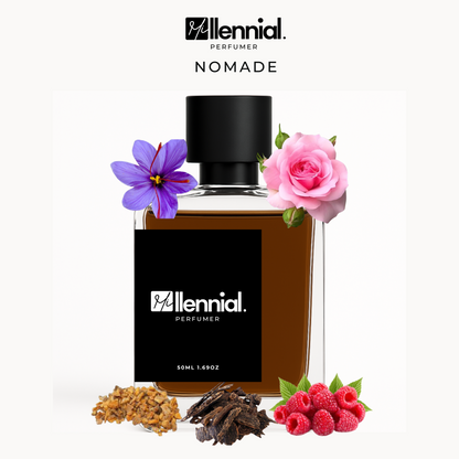 Millennial Perfumer™ – Nomade | Louiee Vittton Ombri Nomade (Profile Match) | Deep Resinous, Smoky & Woody Fragrance