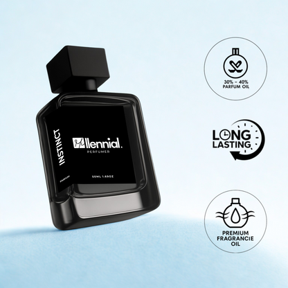 Millennial Perfumer™ – Instinct | Blue de Channel (Profile Match) | Woody Aromatic Fragrance for Men