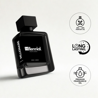 Millennial Perfumer™ – Millionaire | 1 Milllion Parfum by Pacco Robanne (Profile Match) | Bold Warm Leather-Amber Fragrance for Men