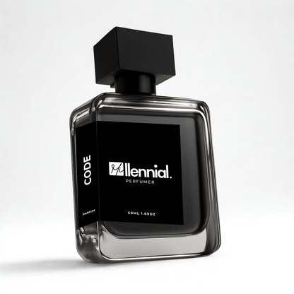 Millennial Perfumer™ – Code | Blaack Code by Giorrgio Arrmani (Profile Matches) | Warm, Spicy & Sensual Fragrance with Citrus, Tonka Bean & Leather