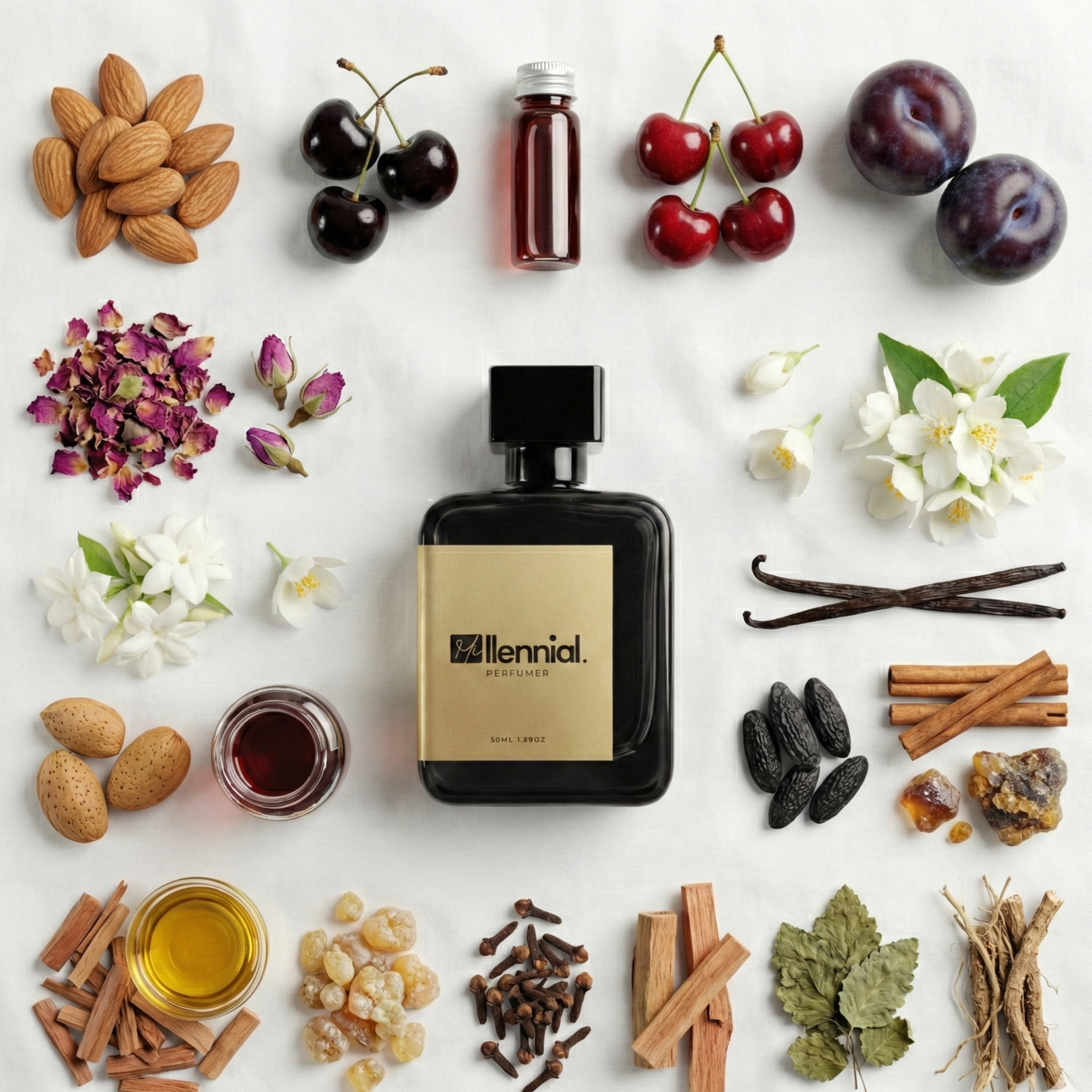 Millennial Perfumer™ – Cherry | TFs Lost Cherry (Profile Match) | Fruity Gourmand Woody Fragrance for Men & Women | Rich & Long-Lasting Scent, 50ml