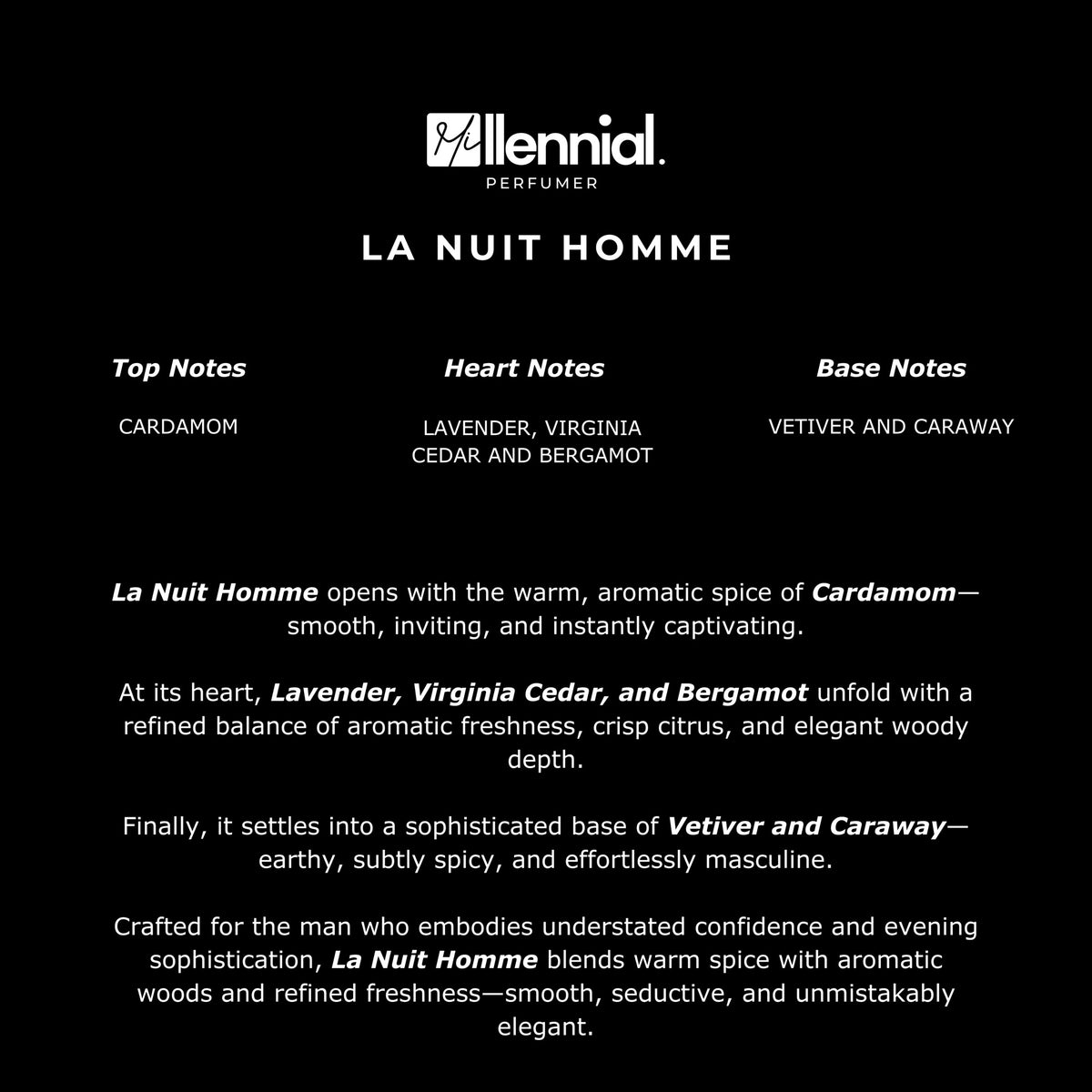 Millennial Perfumer™ – La Nuit Homme | Extrait De Parfum