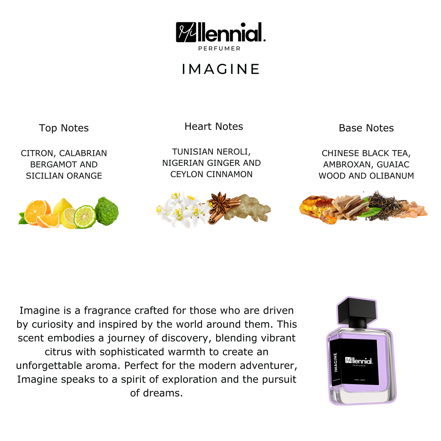 Millennial Perfumer™ - Imagine | LV Imagination (profile matches) | The Essence of Creativity