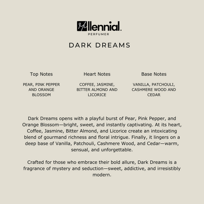 Millennial Perfumer™ - Dark Dreams | YSL Black Opium (profile matches) | Captivating and Bold Fragrance