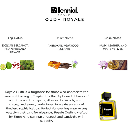 Millennial Perfumer™ - Oudh Royale | Imperial Valley Gissa (profile matches) | - The Essence of Refined Luxury