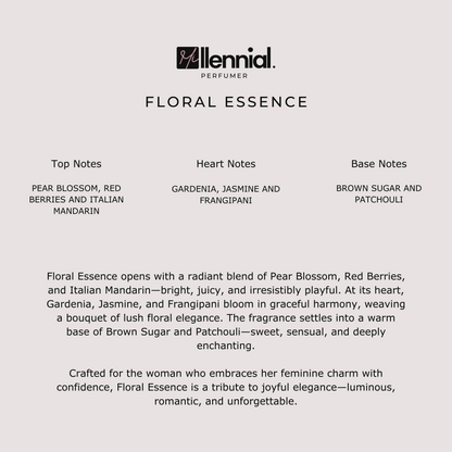 Millennial Perfumer™ - Floral Essence | Gucc - Flora (profile matches) | Delicate Floral Fragrance