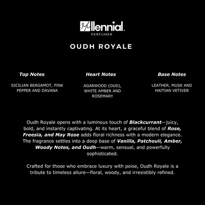 Millennial Perfumer™ - Oudh Royale | Imperial Valley Gissa (profile matches) | - The Essence of Refined Luxury