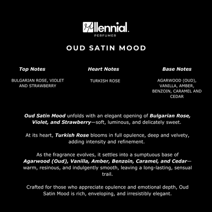 Millennial Perfumer™ – Oud Satin Mood | MFK's Oud Sattin Mood (Profile Matches) | The Essence of Opulent Luxury
