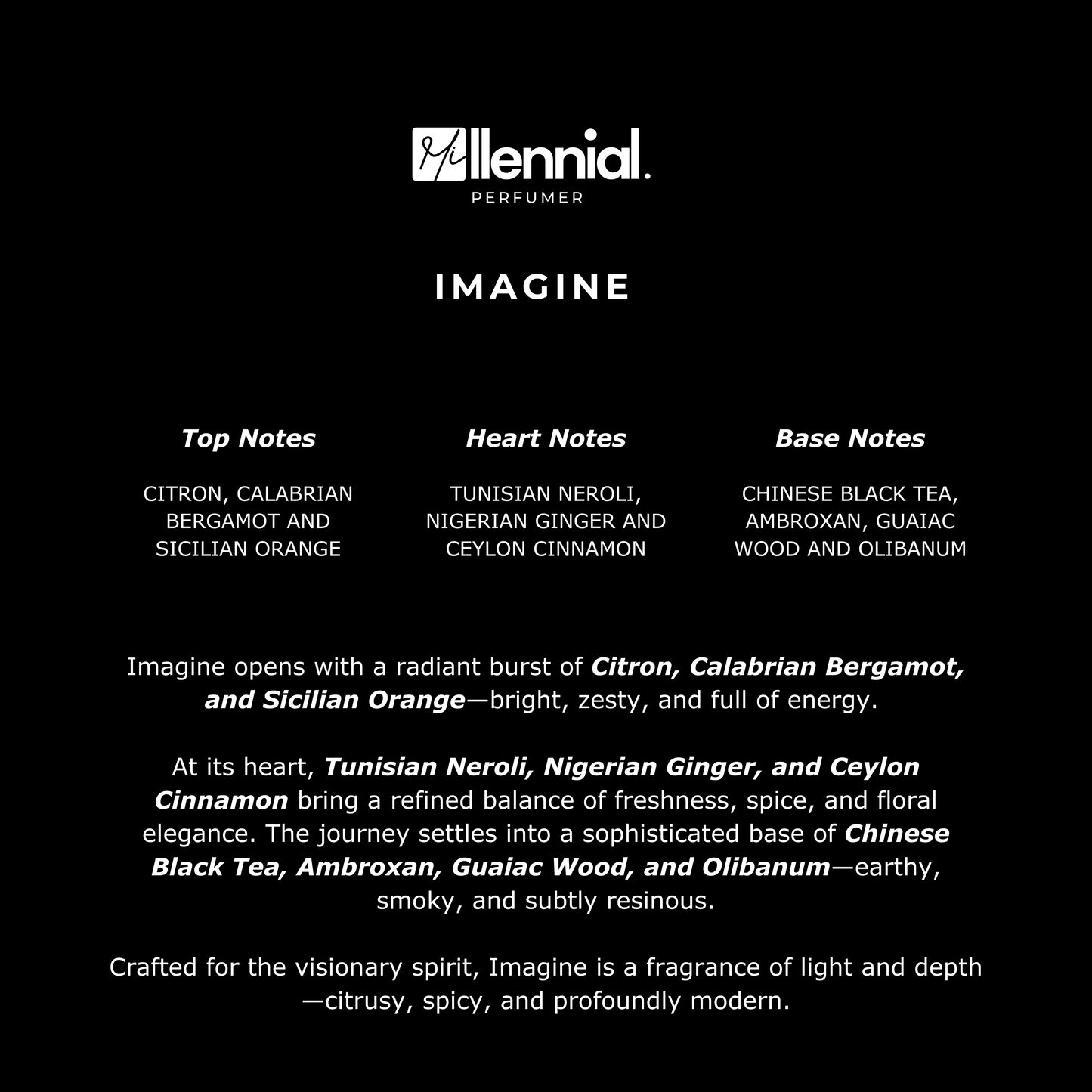 Millennial Perfumer™ - Imagine | LV Imagination (profile matches) | The Essence of Creativity