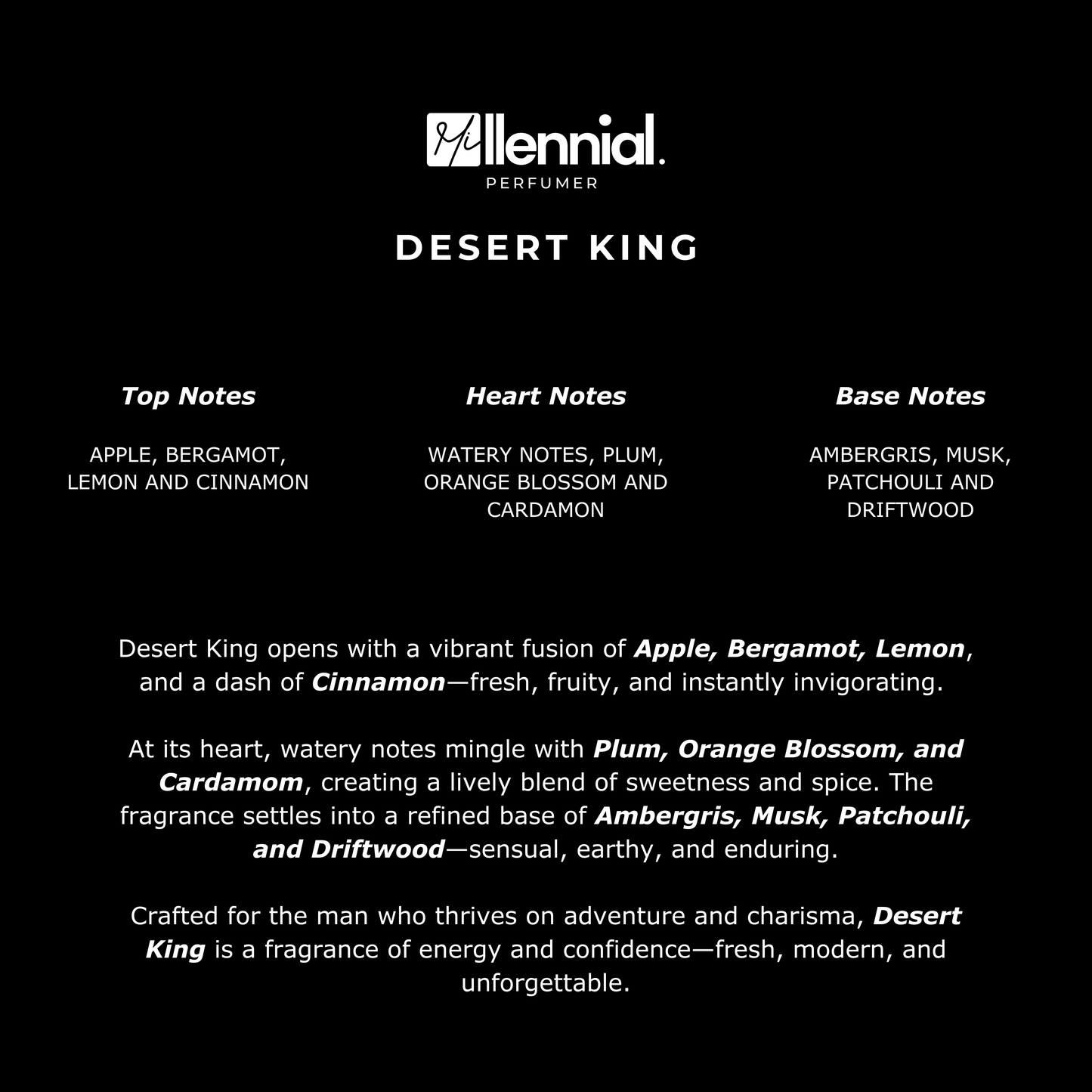 Millennial Perfumer™ - Desert King | Rasasi Hawwaas (profile matches) | The Essence of Strength & Elegance