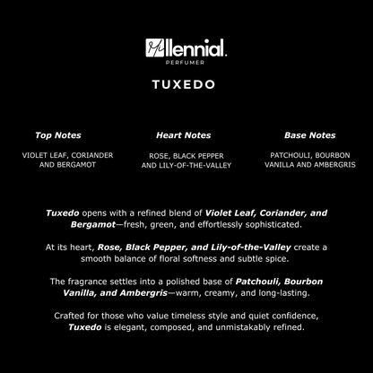 Millennial Perfumer™ – Tuxedo | YSL Tuxeedo (profile matches) | Timeless Elegance, Tailored to Perfection